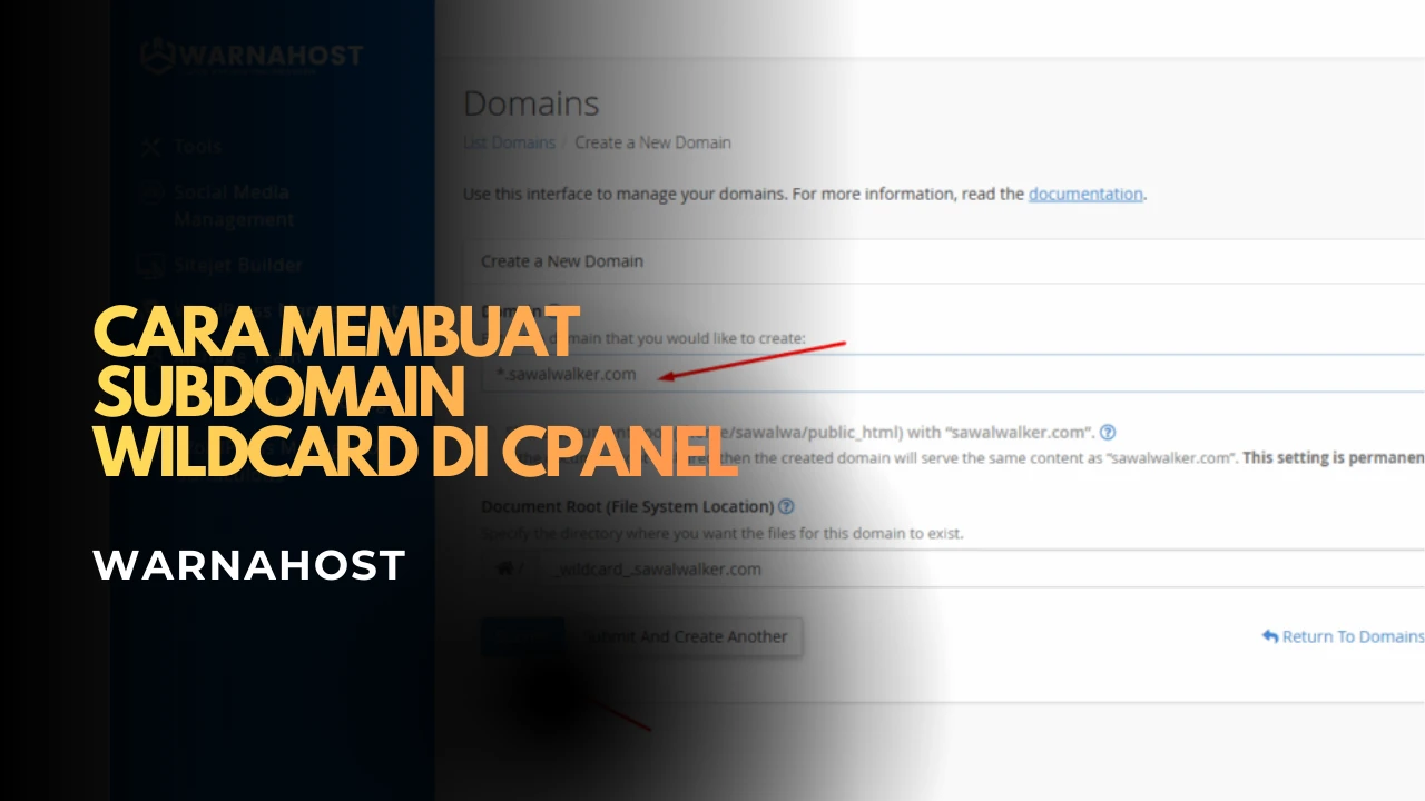 Cara Membuat Subdomain Wildcard di cPanel