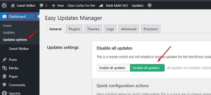 Cara Disable Auto Update di WordPress