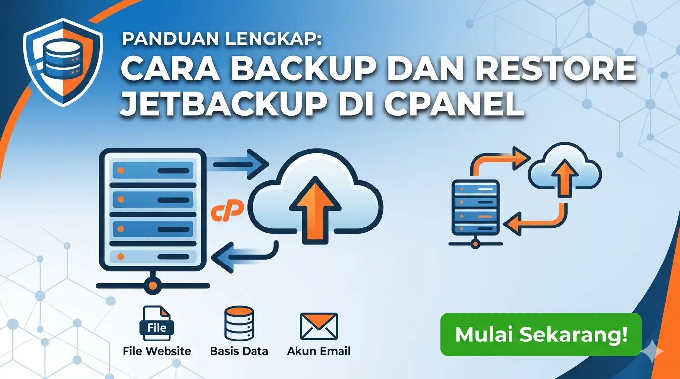 Cara Backup dan Restore JetBackup di cPanel