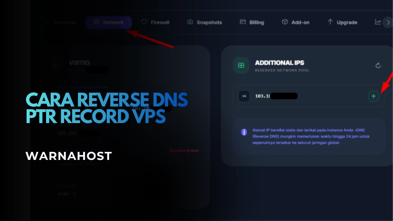 Cara Reverse DNS PTR Record VPS: Penting agar Email Tidak Masuk Spam